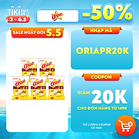 Lốc 5 bánh O'star 63g