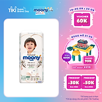Tã Quần Moony Natural Bông Organic XL32 (32 Miếng)