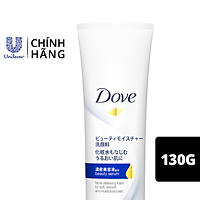Sữa Rửa Mặt Bọt Mịn Dove Tinh Chất - Serum Dưỡng Ẩm Sâu Cho Da Mềm Ẩm Mượt 130G