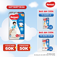 Tã Quần Huggies Dry Gói Cực Đại L68 (68 Miếng)