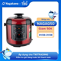 Nồi Áp Suất Điện Nagakawa NAG0205 (6.0 Lít) - Hàng Chính Hãng