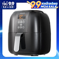 Nồi Chiên Không Dầu Điện Tử Lock&Lock ECF-300B (3 lít) - Hàng Chính Hãng