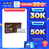 Thùng Sữa tươi tiệt trùng Sô cô la TH True Milk (180ml x 48 hộp)