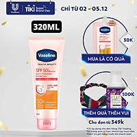 Vaseline 50x Serum Chống Nắng Cơ Thể SPF50 + Dưỡng Da Sáng Khoẻ (320ml)