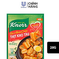 Hạt Nêm Knorr Gia Vị Hoàn Chỉnh Thịt Kho Tàu (28g)