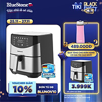 Nồi Chiên Không Dầu Điện Tử BlueStone AFB-5880 (5,5 Lít) - Hàng Chính Hãng