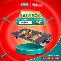 Bếp Nướng Điện Sunhouse SHD4607 (1500W) - Hàng chính hãng