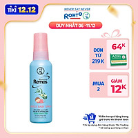 Dung Dịch Chống Muỗi Cho Bé Từ 6 Tháng Tuổi Remos Mentholatum Hương Khuynh Diệp 60ml