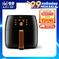 Nồi chiên không dầu Philips HD9860/90 - Hàng Chính Hãng