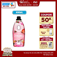 Nước Xả Vải Downy Đóa Hoa Ngọt Ngào Dạng Chai 800ml