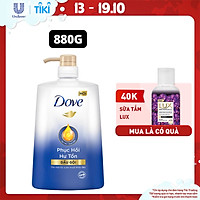 Dầu Gội Dove Phục Hồi Hư Tổn 880gr