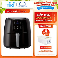 Nồi Chiên Không Dầu Điện Tử Lock&Lock EJF357BLK (5.2 Lít) - Hàng Chính Hãng
