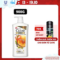 Dầu Gội 900g Clear Botanique 9 Thảo Dược Quý Cho Da Đầu Yếu 3X Sức Mạnh Đánh Bay Gàu Nhờn Ngứa