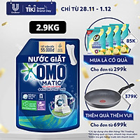 Nước giặt Túi 2.9kg OMO Matic Cho máy giặt cửa trước Cửa Trước Lavender Thư Thái Khử Mùi hương thơm Lavender