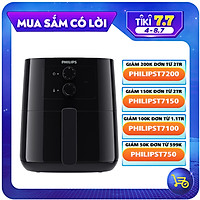Nồi Chiên Không Dầu Philips HD9200/90 - Hàng Chính Hãng