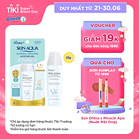 Gel chống nắng vật lý bảo vệ da dưỡng ẩm Sunplay Skin Aqua Mineral Defense Moisture Gel SPF 50+, PA++++ (25g)