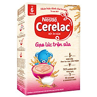 Bột Ăn Dặm Nestlé Cerelac - Gạo Lức Trộn Sữa (200g)