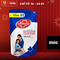 Sữa tắm Lifebuoy 850g Chăm sóc da dưỡng ẩm mềm mịn giúp bảo vệ khỏi 99.9% vi khuẩn và ngăn ngừa vi khuẩn lây lan trên da