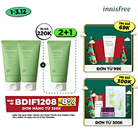 Sữa rửa mặt làm sạch từ trà xanh đảo Jeju Innisfree Green Tea Foam Cleanser 150g