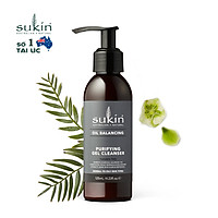 Sữa rửa mặt cân bằng dầu Sukin Oil Balancing Purifying Gel Cleanser 125ml