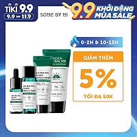 Bộ Kit 4 Sản Phẩm Dưỡng Da Làm Giảm Mụn Some By Mi AHA-BHA-PHA 30 Days Miracle AC SOS Kit
