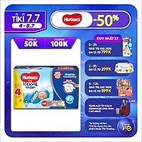 Tã dán sơ sinh Huggies NB (dưới 5kg) NB40/NB74