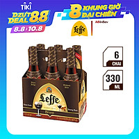 Thùng 24 Chai Bia Leffe Brune (330ml / Chai)