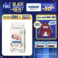 Tã Dán Moony Natural Bông Organic Newborn 63 (63 Miếng)