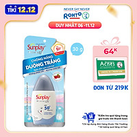 Sữa Chống Nắng Dưỡng Da Trắng Đẹp Sunplay Whitening UV SPF 50, PA++++ (30g)