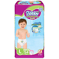 Tã Quần Bobby Gói Siêu Lớn L54 (54 Miếng)