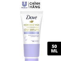 Kem khử mùi Dove tinh chất serum dành cho nữ với Collagen & Omega 6 giúp dưỡng da sáng mịn & săn chắc, 50ml