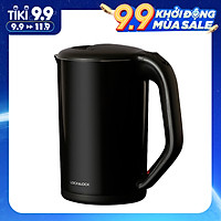 Bình Đun Siêu Tốc 2 Lớp Lock&Lock EJK738BLK (1.7L) - Hàng Chính Hãng