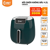 Nồi Chiên Không Dầu Comet CM6858 4.2L - Hàng Chính Hãng
