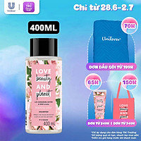 Dầu Gội Love Beauty & Planet Radical Refresher Dưỡng Tóc Sạch Sâu, 100% Tinh Dầu Tràm Trà Úc & Hương Cỏ Vetiver 400ml