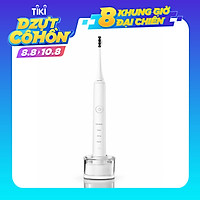 Bàn Chải Đánh Răng Điện Lock&Lock ENR346WHT - DC3.7V, Trọng Lượng 235g, Sạc Không Dây - Màu Trắng