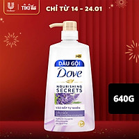 Dầu Gội Dove Vào Nếp Sống Động Tự Nhiên (640)g