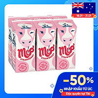 Lốc 6 Hộp Sữa Tươi Tiệt Trùng DEVONDALE Hương Dâu 200ML