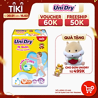 Tã Quần Em Bé Siêu Khô Thoáng Unidry Size XXL56