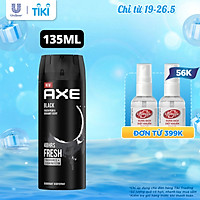Xịt nước hoa toàn thân dành cho nam AXE Black (135ml)
