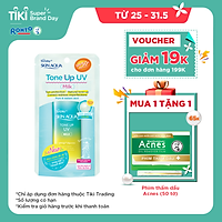 Sữa chống nắng nâng tông dành cho da dầu/hỗn hợp Sunplay Skin Aqua Tone Up UV Milk (Mint Green) (dành cho da sáng, có khuyết điểm đỏ) (50g)