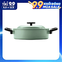Nồi Decor Lock&Lock LDE1244IH Hai Tay Cầm (24cm) - Màu Mint