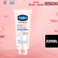 Vaseline Body Tone-Up Serum Dưỡng Thể Nâng Tông Tức Thì + Chống Nắng 320ML