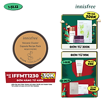 Mặt Nạ Rửa Dạng Hủ Từ Đá Núi Lửa Innisfree Capsule Recipe Pack Volcanic Cluster (10ml) - 131170954
