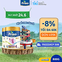 2 lon Friso Gold 4 pro 800g - Tặng 1 bộ đồ chơi câu cá