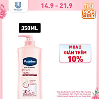 Sữa Dưỡng Thể Vaseline Trắng Da Điểm 10 (350ml)