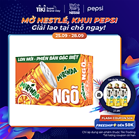 Thùng 24 Lon Nước Ngọt Có Gas Mirinda Cam (245ml/lon)