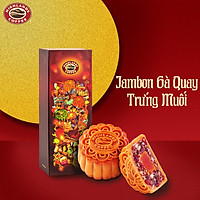 Hộp 3 Bánh Trung Thu Highlands Coffee Jambon Gà Quay Trứng Muối 80g