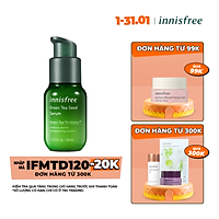 Tinh Chất Dưỡng Ẩm Trà Xanh Innisfree Green Tea Seed Serum 30ml