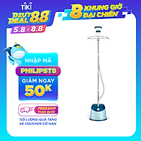 Bàn Ủi Hơi Nước Đứng Philips GC518 (1600W) - Xanh Ngọc - Hàng chính hãng