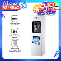 Cây Nước Nóng Lạnh Nagakawa NAG1106 - Công Nghệ Block Làm Lạnh Sâu, Bình Chứa Inox 304 - Hàng Chính Hãng